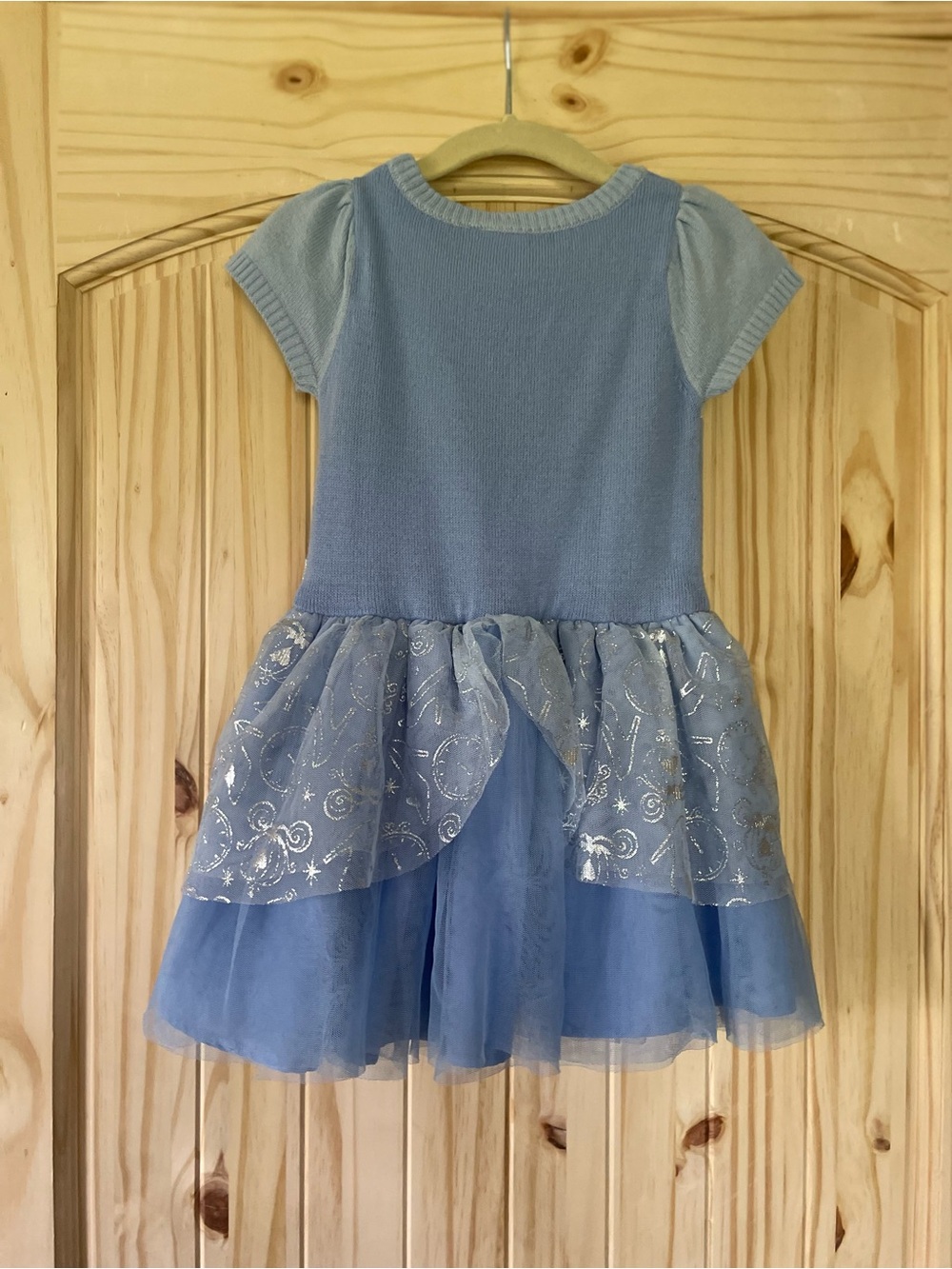 Disney Knit Cinderella Dress with Tulle Skirt - Picture 3 of 4